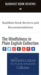 Mobile Screenshot of buddhist-book-reviews.com